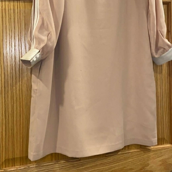 Reiss Amerie Pkeat Stripe Sleeve Dress - Picture 13 of 16